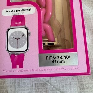 Chunk Pink Chain-Apple Watch Band-NIB